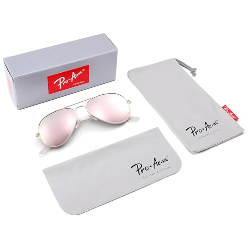 Image of Pro Acme Aviator Sunglasses for Men Women Classic Polarized UV400 Protection