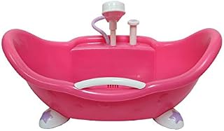 JC Toys Adorable Lil' Cutesies Bathtub with Shower Fits Most Dolls Up to