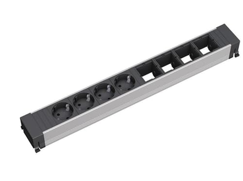 Bachmann 909.007 multiprise 4 sortie(s) CA Noir, Argent