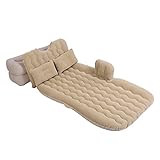 Aufblasbare Matratze, Robustes, Weiches, Beflocktes PVC-Luftbett-Matratzenkissen Im Helm-Design, Trägt Schweres Gewicht, Einfache Reinigung, Drinnen, Draußen, Camping, Boot,