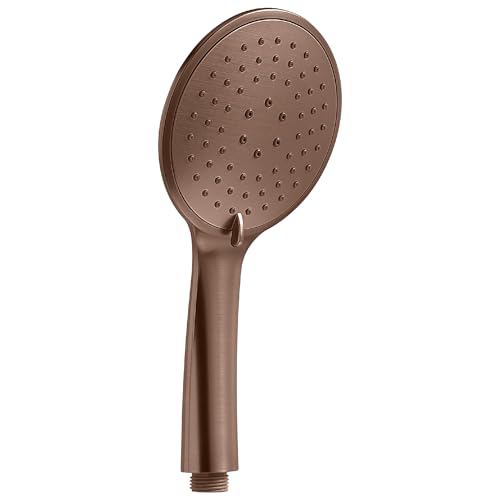Gedy Tech 16 Alcachofa ducha, Mango ducha, Oro rosa, ABS, 3 modos de chorro, ahorro de agua, fácil limpieza