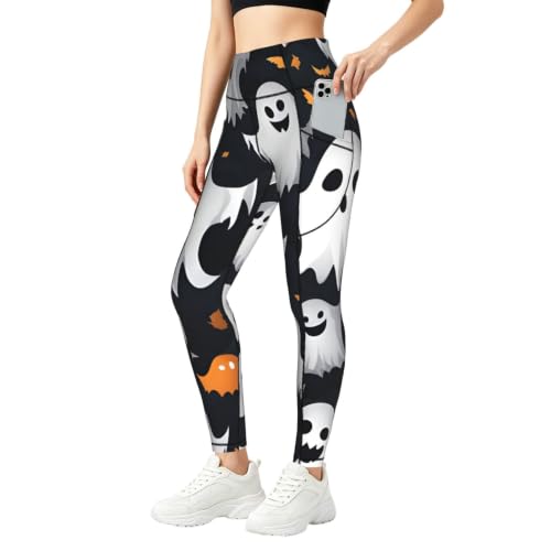 Leggings de fantasma blanco conjuntos entrenamiento fitness mujer casual
