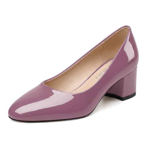 Image of SKYSTERRY Women's Low Heel Dress Pumps Shoes 2 Inch