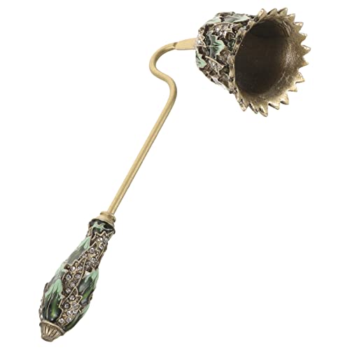 ERINGOGO Candle Extinguisher Wick Gold Candle Accessory Candle Snuffer Extinguisher Stopper Candle Lovers Present Ideas Home Candle Snuffer Supplies Candle Accessories Candle Holder Metal