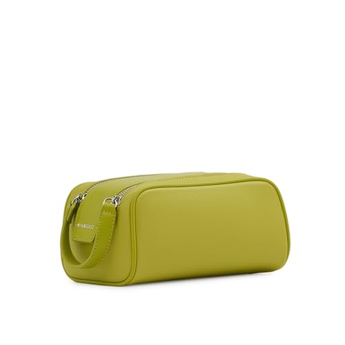 Image of Miraggio Joyce Travel Pouch | Unisex Pouches for Travel & Everyday Use | Makeup Storage | Sanity Kit | Utility Pouches (Green)
