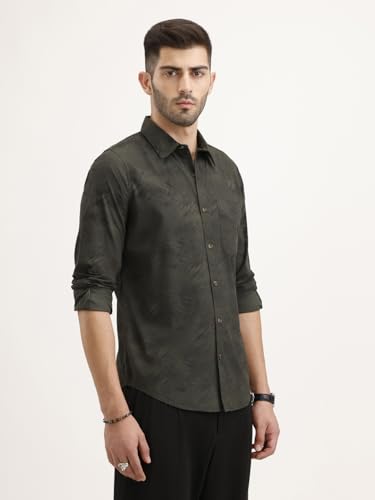 Image of WROGN Men's Shirt | All Over Print | Slim Fit