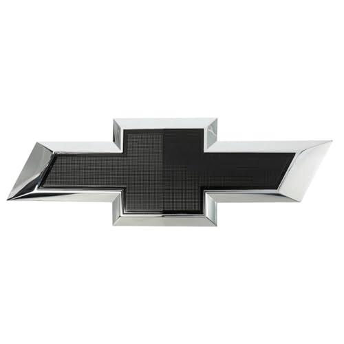 Image of 2014-15 Chevy Silverado Grille Emblem with Chrome Finished, RGB LED.