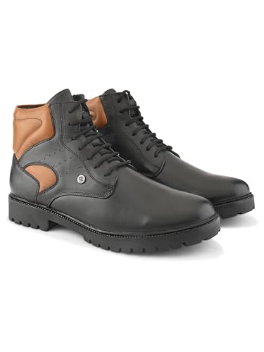 Image of Carlton London Men's Urban Explorer Lace-up Leather Boots