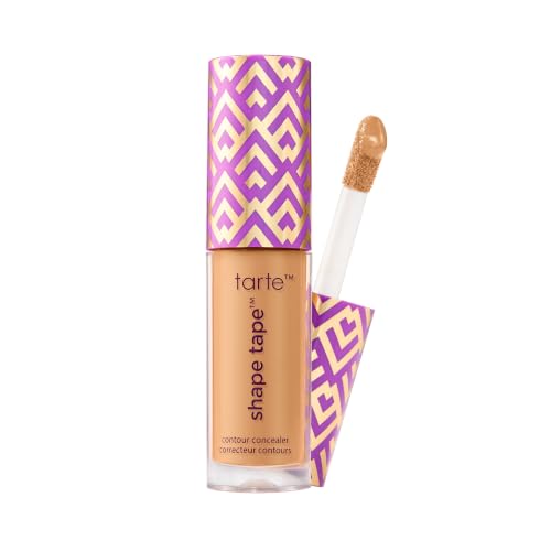 Image of tarte shape tape concealer - Full-Coverage Creaseless Soft Matte Finish, Brightening Under-Eye & Face Makeup, 16hr Longwear, Vegan & Cruelty-Free
