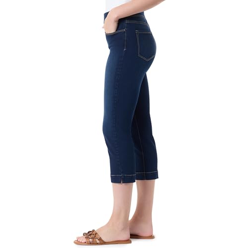 Capri Gloria Vanderbilt Amanda Hewlett 36 jean stretch pull-on femme