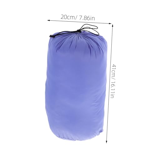 Kisangel Outdoor Storage Sack for Down Jackets and Raincoats Lightweight Drawstring Bag for Camping and Travel Compact and Design Height2