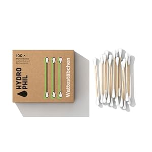 Hydrophil Bambus Wattestäbchen - 100 Stück