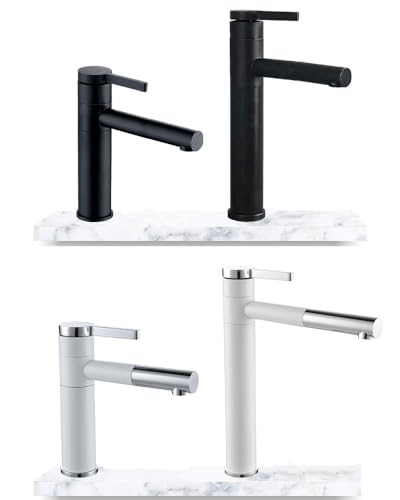 Robinet de lavabo rotatif contre les éclaboussures et le manque d'espace
