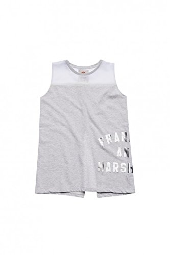 Camiseta gris Franklin and Marshall talla M con diseño espaciado 1