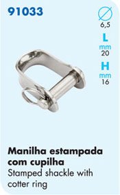 Nautos #91033-6.5 MM (1/4