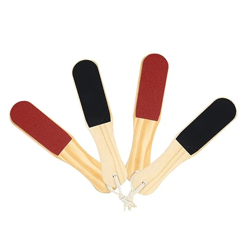 WOFASHPURET 4Pcs Double Sided Foot Tool Ergonomic Remover Dead Skin File for Home Professional Use Design with Comfortable Grip
