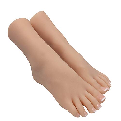 Silicone Life Size Child Mannequin Foot 1 Pair Display Jewerly Sandal Shoe Sock Display Art Sketch - Thumbnail 5