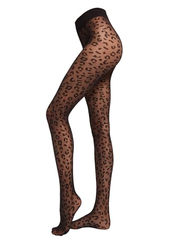 Woman's Animal Pattern 30 Denier Sheer Tights