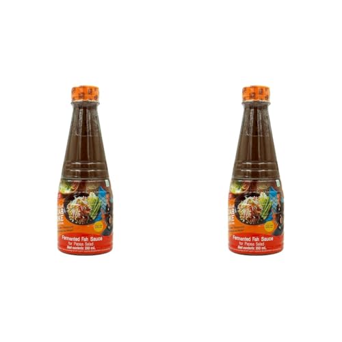 dakomyo - Zab Mike - Sauce Poisson Fermentée Salade de Papaye - (1 x 350 ml) (Lot de 2)