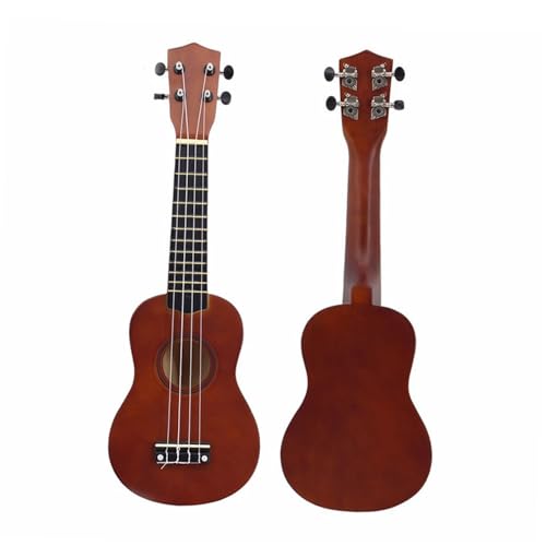 ウクレレ 初心者 21 インチ ウクレレ 小型ギター ブラウン ラウンド ウクレレ 初心者向け パフォーマンスに最適