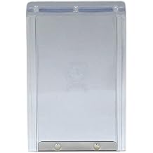 Ideal Pet Products Clear Vinyl Replacement Flap, Small, 5" x 7" Flap Size