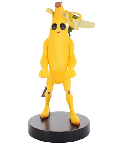 Cableguys Fortnite Peely Support Manette et Porte Telephone - Gaming Accessoire et Figurine pour Bureau et Gamer Setup, Compatible avec Xbox, PlayStation et la Plupart des Manettes
