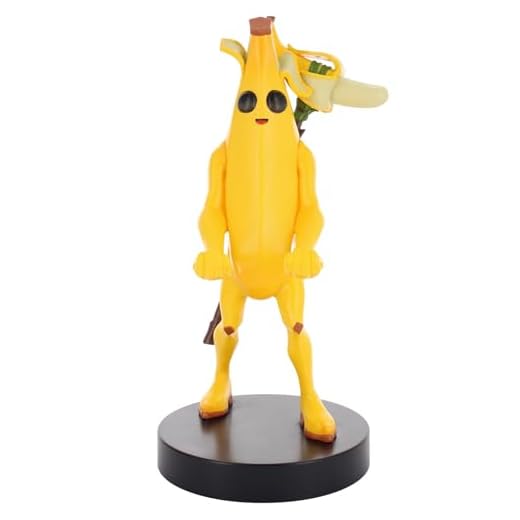 Cable Guys Fortnite Peely Controller Halter & Handy Ständer - Gaming Zubehör für Zimmer und Schreibtisch-Setup, Ständer Kompatibel mit Xbox-, PlayStation- & den meisten Standard-Controllern