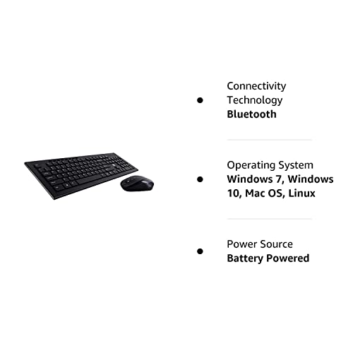 HP USB Wireless Spill Resistance Keyboard and Mouse Set with 10m