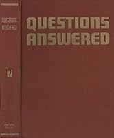 Questions Answered (Gathered from the Question Corner Department of the "Signs of the Times") B000MAX366 Book Cover