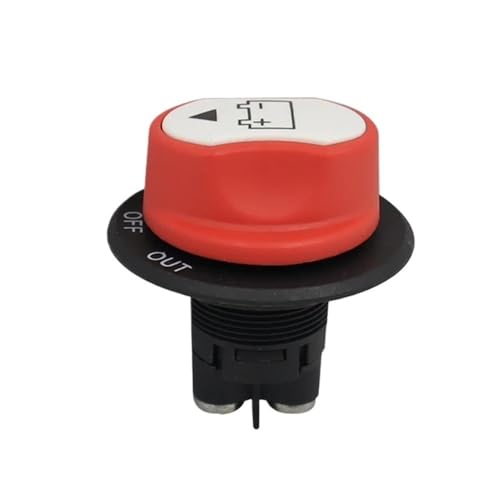 Disconnect Switch For Car Motorcycle Boat Power Cut Off Isolator Accessory Compatible With Universal Vehicles(50A)