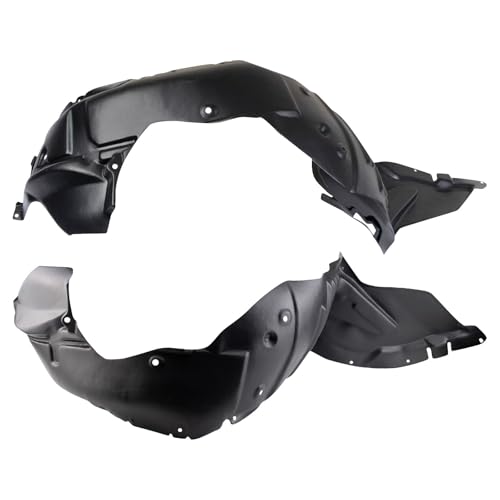 Image of TRQ Inner Fender Liner Set Compatible with 2009-2013 Mazda 6 MA1248152 MA1249152