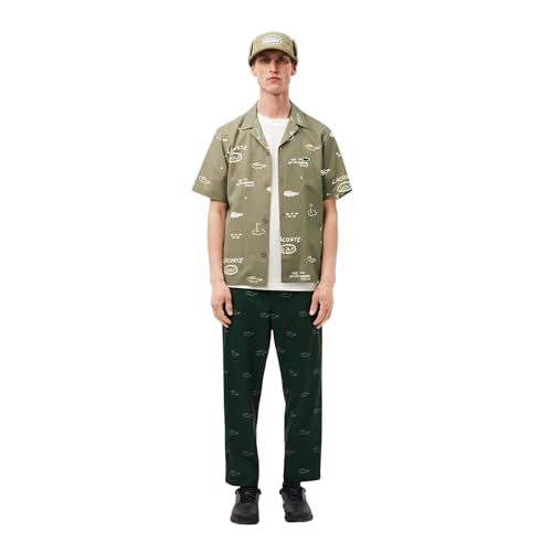 Lacoste Men's Sport Loose Fit Ultra Dry Cotton Golf T-Shirt4