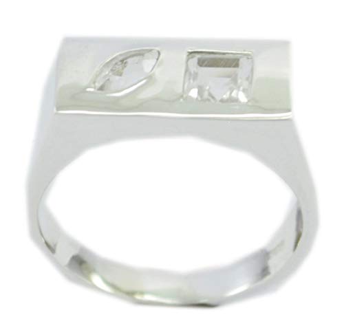 Bague Argent 925 Mixte Anneau Résistant Anti-Tarnish