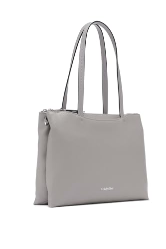 Bolso tote organizacional Calvin Klein para mujer, modelo Chrome 2 en 1 miniatura 5