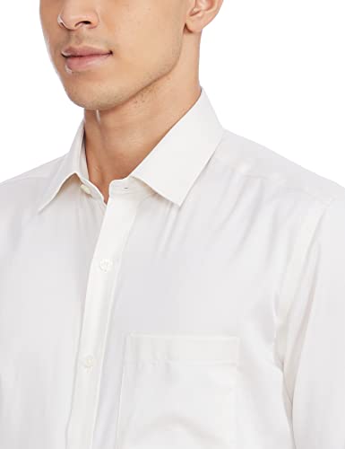 Image of Park Avenue Men's Regular Shirt (PMSK11391-Y2 38 Light Yellow