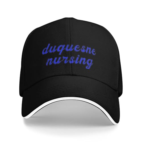 UKHQFED Gorra de béisbol clásica versátil Universidad de Duquesne Enfermería Sombrero Masculino Gorra de Marinero para Hombres Mujer Beach Outlet 2025 Regalos Deportivos para Hombres