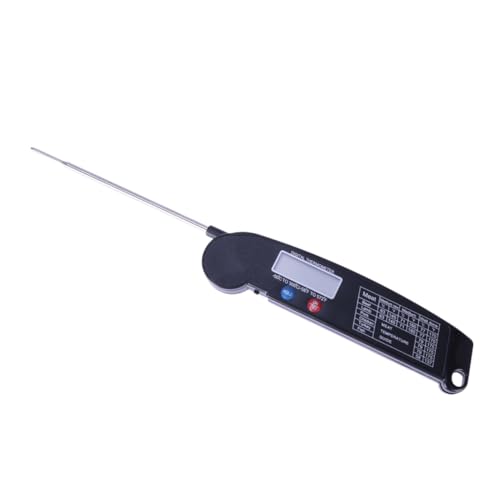 Cabilock Instant Read Meat Thermometer Digital Cooking Thermometer with Collapsible Probe Inner Magnet and Tip for Accurate Food Measurement from for BBQ and Kitchen Use