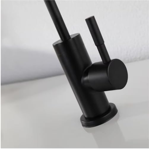 Image of Parijata SS Black Faucet for RO Water Purifier (Black)