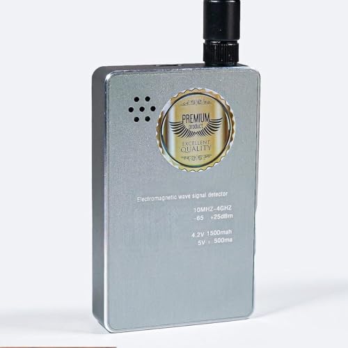 MONTY SOUL Rilevatore professionale di gps microspie e telecamere - Rilevatore Portatile per Uffici, Case con display lcd a colori alta sensibilità serie professionale - (MFSB Interceptor)