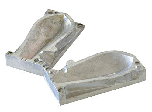 SeaTech Aluminium Lead Weight Making Mould: Boat Bomb Mould: 10oz