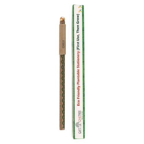 Image of GIFTONETREE Eco Friendly Plantable Seed Pens | Return Gift | Corporate Gifting | Best for Distributing in School (Multi-Design Pen in Box, 15, count)