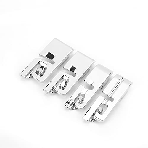 Pie de máquina de coser para dobladillo enrollado Zerodis 4 piezas miniatura 3