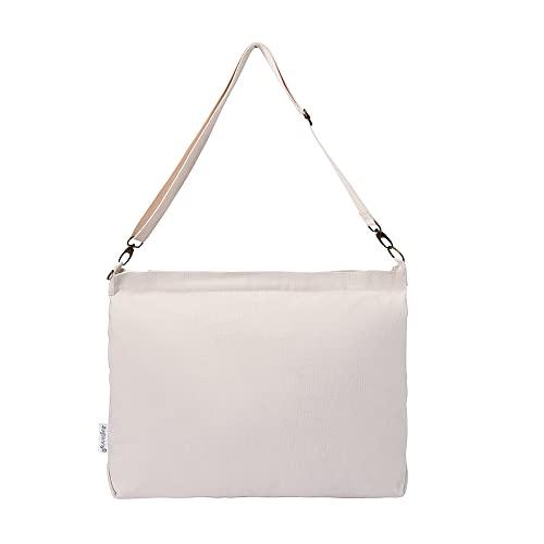 Heavy Duty Canvas Zipper Close Messenger Shoulder Crossbody Bag Fashion Satchel Multi Purpose Daily Use Casual Tote3