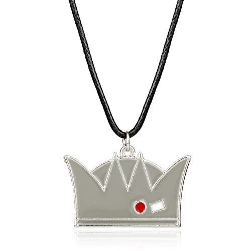Hot Riverdale Sombrero Encanto Collar Moda Jughead Jones Sombrero Corona Metal Colgante De Cuero Cuerda Cadena Collar Para Hombres Mujeres
