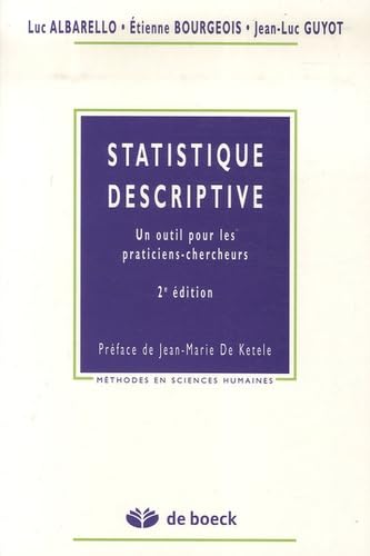 livre Statistique descriptive