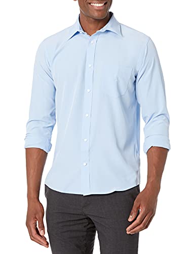Lista de Camisas Caballero del mes. 45 Nautica Young - Camisa de Manga Larga con Botones Oxford para Hombre, ox Azul, Large
