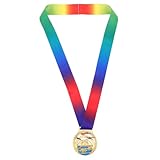 CORHAD Metall Schwimm-medaillen mit Halsband Kreative Sport-Wettkampf Auszeichnung für Schwimmveranstaltungen Gewinnermedaillen mit Starkem Visuellen Leicht Tragbar für Athleten und