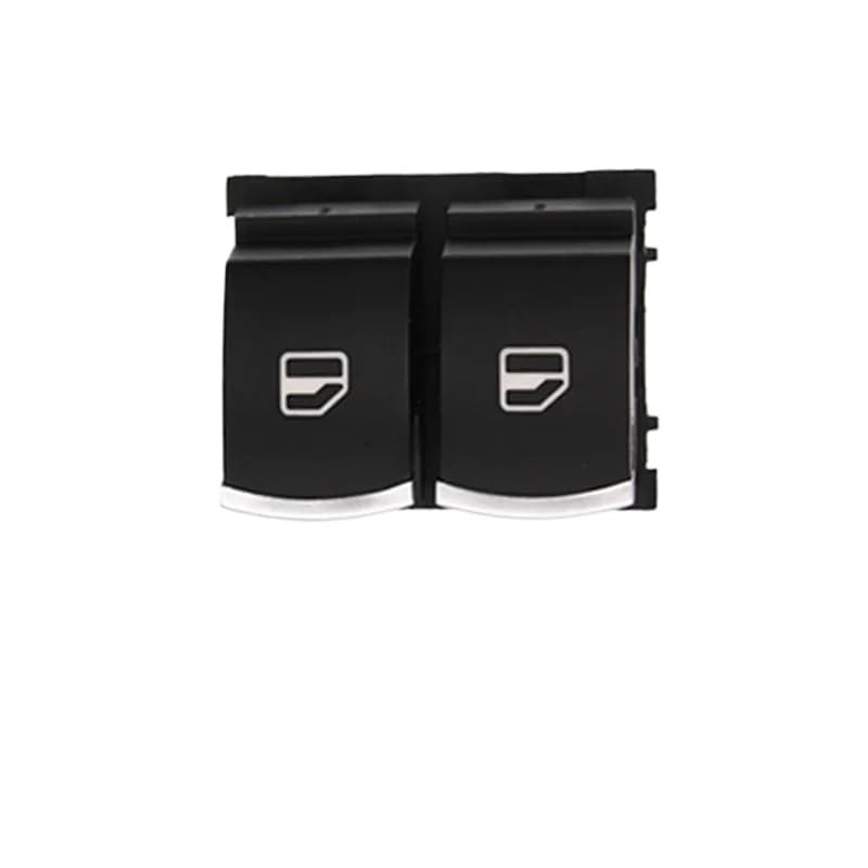 ventana energía eléctrica botones Botón de espejo interruptor ventana cromado 5K3959857 5ND959565A 5ND959855 para Passat B6 Eos para Golf 5 6 Plus GTI Mk5 Mk6 para para SCIROCCO