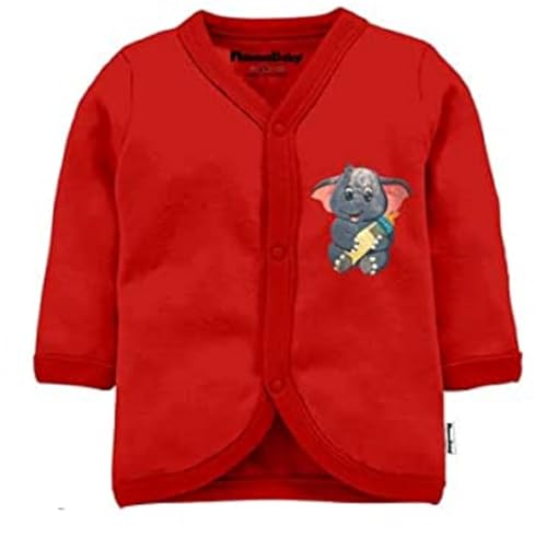 Image of Tinchuk Baby Boy's & Baby Girl's Printed T-Shirt /Jhabla /Nightsuits with Assorted Prints- Multi-Pack