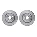 Dynamic Friction Company Front Brake Rotors 6002-13040